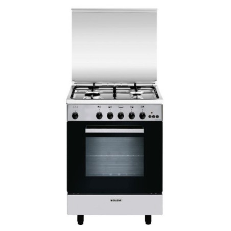 CUISINIÈRE TOUT GAZ GLEM 60CM ET PROFONDEUR 50CM CATALYSE INOX