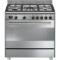 PIANO DE CUISSON MIXTE SMEG 90CM CATALYSE INOX