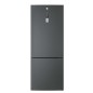 REFRIGERATEUR COMBINE HOOVER NOFROST INOX CLASSE E 70CM HMNV7184DXTN