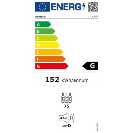 DOMETIC Cave à vin vieillissement C75F
