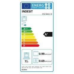 INDESIT Four encastrable nettoyage catalyse IFW5844CIX