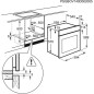 ELECTROLUX Four encastrable nettoyage pyrolyse EZC3400DOX