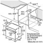 SIEMENS Four encastrable nettoyage pyrolyse HB672GBS2