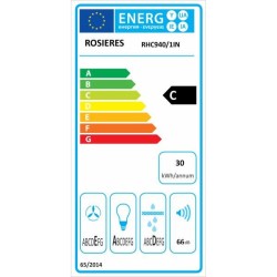 ROSIERES Hotte visière RHC940/1IN