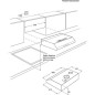 ELECTROLUX Hotte visière EFU216S