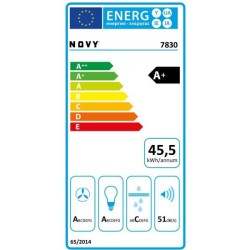 NOVY Hotte décorative murale D7830