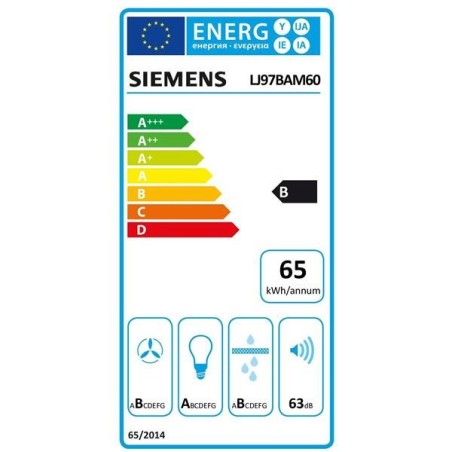 SIEMENS Hotte encastrée LJ97BAM60