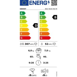 INDESIT Lave-linge séchant frontal BDE764359WFR