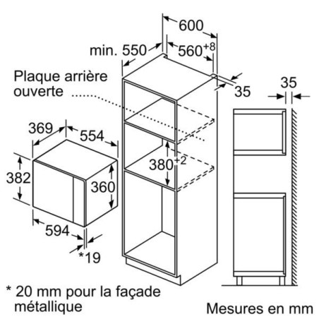 NEFF Micro-ondes solo HLAWD53N0