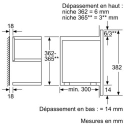 BOSCH Micro-ondes solo BFL634GS1