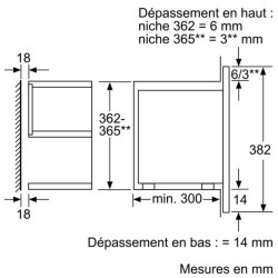 BOSCH Micro-ondes solo BFL634GB1