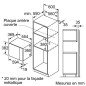 BOSCH Micro-ondes solo BFL550MW0