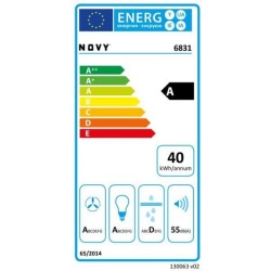 NOVY Plafonnier avec moteur D6831