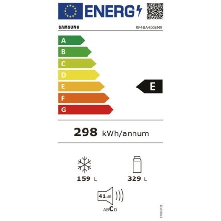 SAMSUNG Réfrigérateur multiportes RF48A400EM9