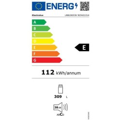 ELECTROLUX Réfrigérateur 1 porte Tout utile LRB1DE33X