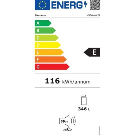 SIEMENS Réfrigérateur 1 porte Tout utile KS36VAXEP