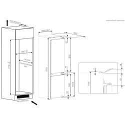 WHIRLPOOL Réfrigérateur combiné ART6614SF1