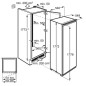 ELECTROLUX Réfrigérateur intégrable 1 porte 4 étoiles EFS3DF18S