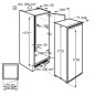 ELECTROLUX Réfrigérateur intégrable 1 porte Tout utile ERS3DF18S