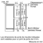 SIEMENS Réfrigérateur combiné KI87VVFE1