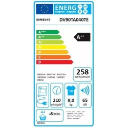 SAMSUNG Sèche-linge frontal DV90TA040TE