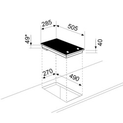 GLEM Table vitrocéramique GTH32M