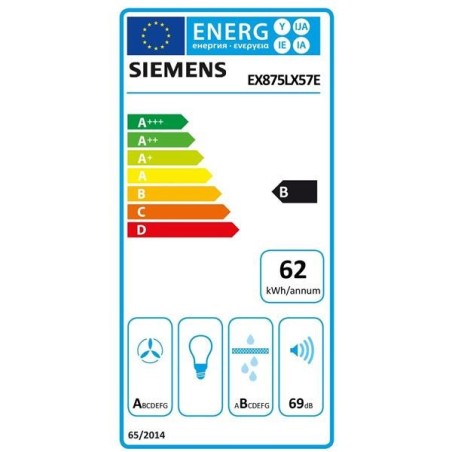 SIEMENS Table induction aspirante EX875LX57E