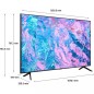 SAMSUNG TV LED UHD 4K - TU55CU7105KXXC