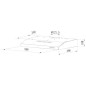 HOTTE VISIERES ROSIERES 60CM NOIR 348M3/H RHC638/1PN HOTTE VISIERES ROSIERES 60CM NOIR 348M3/H RHC638/1PN