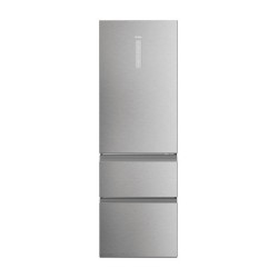 HAIER Réfrigérateur congélateur 360l Froid ventilé Inox - Htw5618dnmg