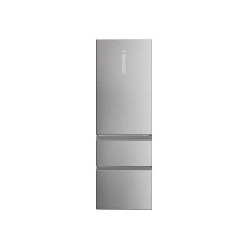 HAIER Réfrigérateur congélateur 360l Froid ventilé Inox - Htw5618dnmg