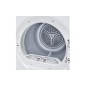 sèche-linge 8kg CONDENSATION POMPE A CHALEUR HUBLOT LG RH8D13WH