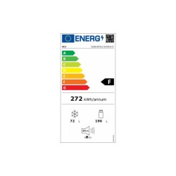 RÃ©frigÃ©rateur / CongÃ©lateur combinÃ© 268L Encastrable AEG SCB618F3LS