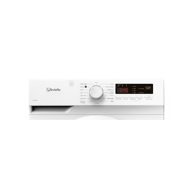 Lave-linge Hublot 7kg 1400tr VEDETTE LFV174W