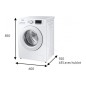 lave-linge Hublot 9kg 1400tr SAMSUNG WW90T4046EE