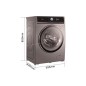 lave-linge Hublot 10kg 1400tr TCL FP1014SD0FR