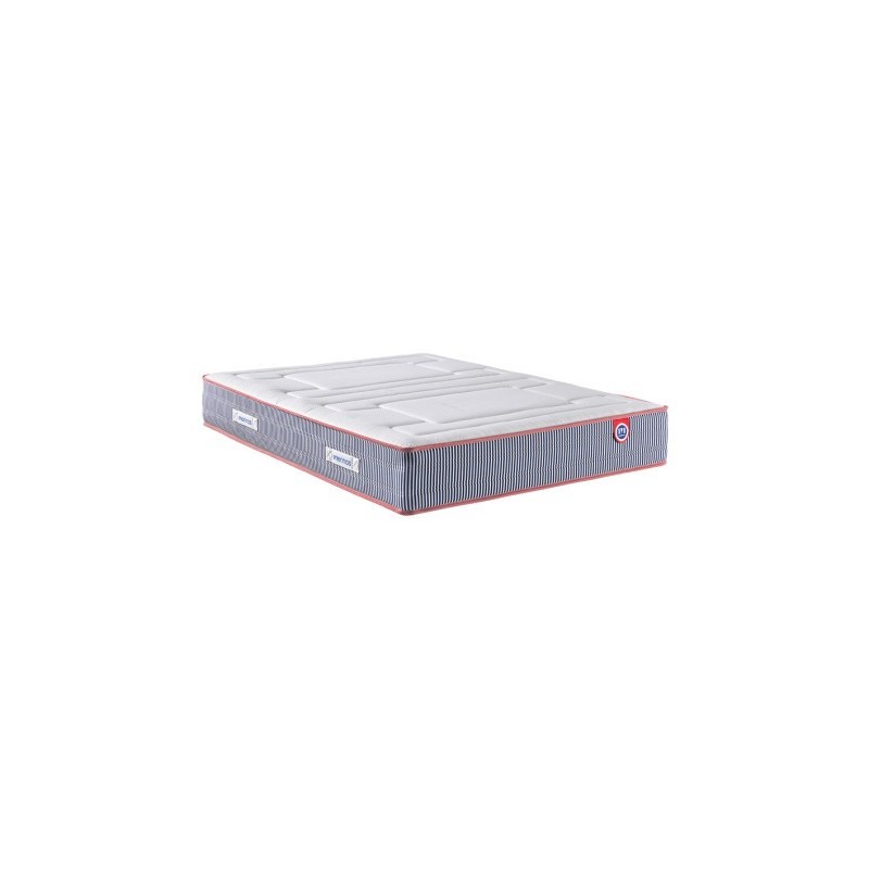 Matelas-MERINOS-GD1209016020000--160 cm-200 cm-28 cm-Moelleux-Ressorts ensachés-FERDINAND