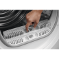 SECHE LINGE -AEG-TR95A3B6BW-POSE LIBRE-CONDENSATION POMPE A CHALEUR-CAPACITE 9 KG-VOL TAMBOUR 118 LITRES-