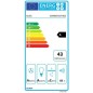 HOTTE-ELICA-JOYE 90 -POSE LIBRE-90 CM-DROITE-DEBIT MAX 713M3-NMBR VITESSE : 4-ECLAIRAGE LED 2X2,5W-