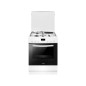 CUISINIERE POSE LIBRE BLANC  FAGOR FACM2135B 60X60 3 FOYERS GAZ - 1 FOYER ELECTRIQUE - FOUR CATALYSE CHALEUR TOURNANTE 