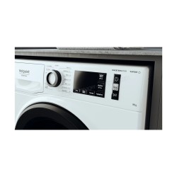 LAVE LINGE POSE LIBRE FRONTAL HOTPOINT 9KG 1400 TR/MIN VAPEUR NAM11945WMFRN