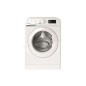 LAVE LINGE POSE LIBRE FRONTAL INDESIT  9KG 1200 TR/MIN MOTEUR INDUCTION BWDE91285XWFRN