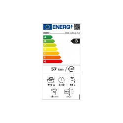 LAVE LINGE POSE LIBRE FRONTAL INDESIT  9KG 1200 TR/MIN MOTEUR INDUCTION BWDE91285XWFRN