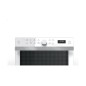 FOUR MICRO ONDE POSE LIBRE MULTIFONCTION BLANC WHIRLPOOL 33 LITRES HYDROLYSE CHEF MENU CHALEUR PULSEE MWSC833W