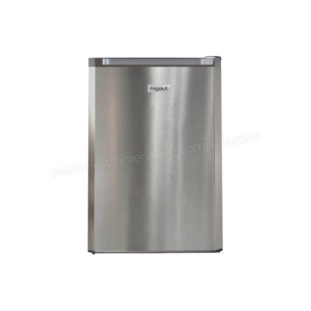 Réfrigérateur Table top 120L net. Classe E. 2 clay verre, Corps silver & porte look inox