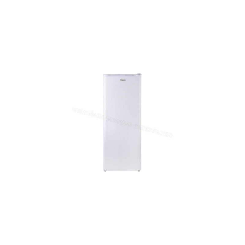 Réfrigérateur Armoire 218L net. Congélateur. Classe E. 3 clay verre, Blanc.R4A218BE