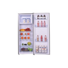 Réfrigérateur Armoire 218L net. Congélateur. Classe E. 3 clay verre, Look Inox.R4A218XE