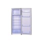 Réfrigérateur Armoire 218L net. Congélateur. Classe E. 3 clay verre, Look Inox.R4A218XE