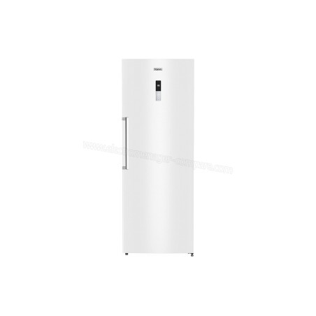 Réfrigérateur Armoire 475L net. No-Frost, Classe E. 4 clay verre, Thermostat électronique, Blanc.