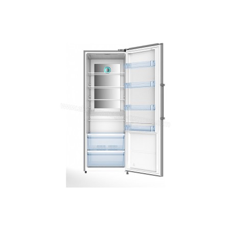 Réfrigérateur Armoire 475L net. No-Frost, Classe E. 4 clay verre, Thermostat électronique, Look Inox.RA445XE